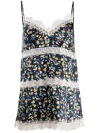 Dorothee Schumacher Pastel Flowering Cami Top - Black