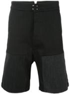 Raf Simons Denim Workwear Shorts - Black