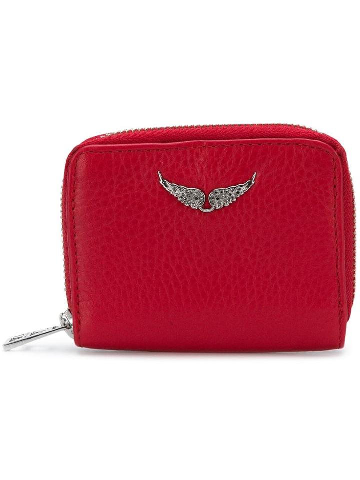 Zadig & Voltaire Zadig & Voltaire Wgap4011f Rouge Furs & Skins->calf