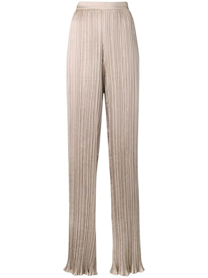 Max Mara High Waisted Trousers - Neutrals