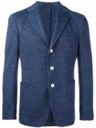 The Gigi Classic Blazer, Men's, Size: 52, Blue, Cotton/linen/flax/viscose/acetate