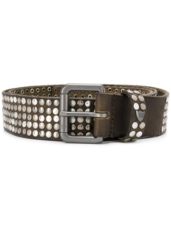 Htc Los Angeles Studded Belt - Green