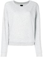 Thom Krom Cropped Sweatshirt - Grey