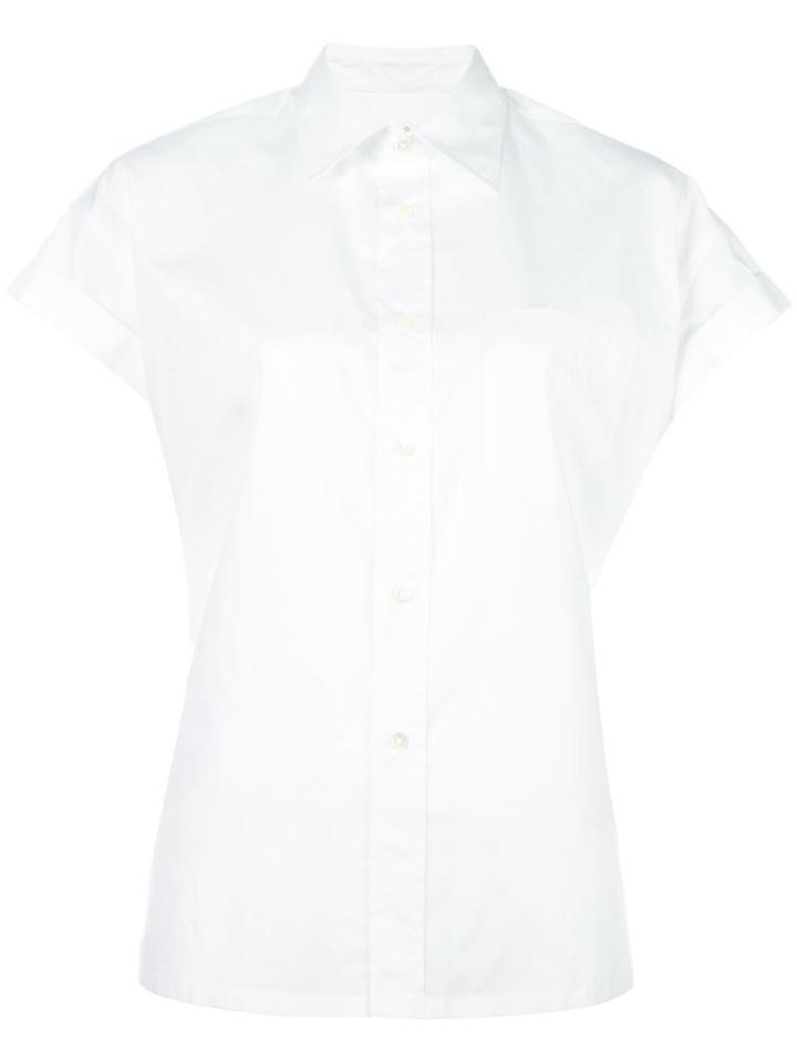 Golden Goose Deluxe Brand Shortsleeved Shirt, Women's, Size: Large, White, Cotton