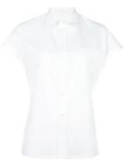Golden Goose Deluxe Brand Shortsleeved Shirt, Women's, Size: Large, White, Cotton