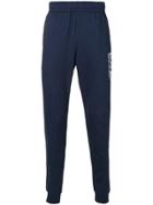 Ea7 Emporio Armani Tapered Tracksuit Bottom - Blue