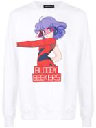 Undercover Magical Angel Printed Sweatshirt - White