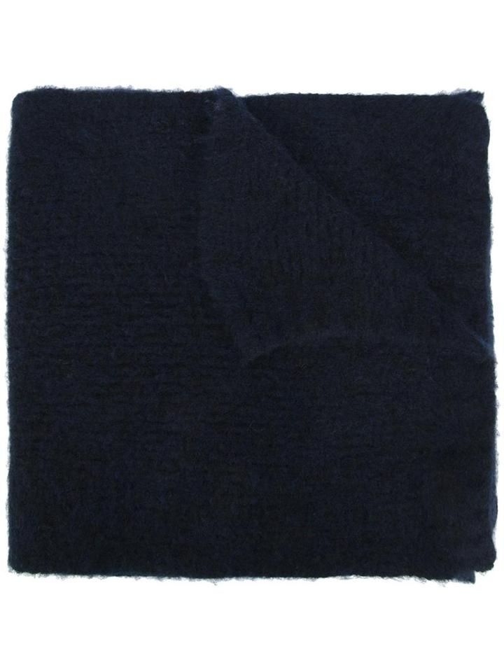 Faliero Sarti 'new Won' Scarf, Adult Unisex, Blue, Polyamide/polyester/cashmere