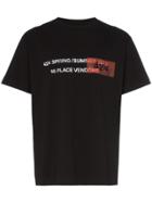 424 Address Print T-shirt - Black