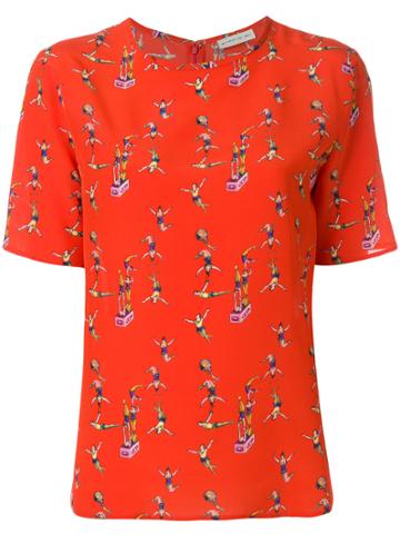 Etro Circus Print Top - Red