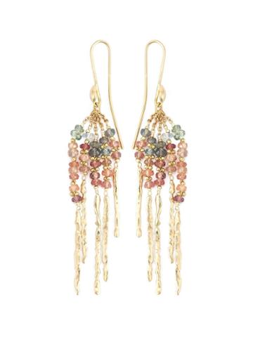 Natasha Collis 'rod' Sapphire Earrings