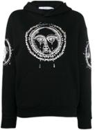 Givenchy Moon And Sun Embroidered Hoodie - Black