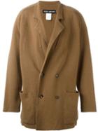Issey Miyake Vintage Oversized Cardigan, Men's, Size: Medium, Brown