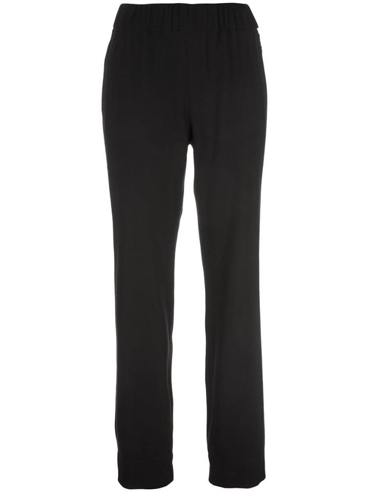 Fabiana Filippi Straight-leg Casual Trousers - Black