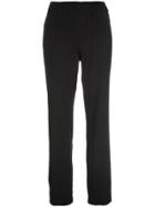 Fabiana Filippi Straight-leg Casual Trousers - Black