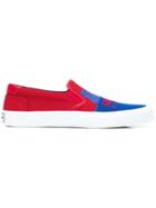 Kenzo Embroidered Tiger Logo Sneakers - Blue