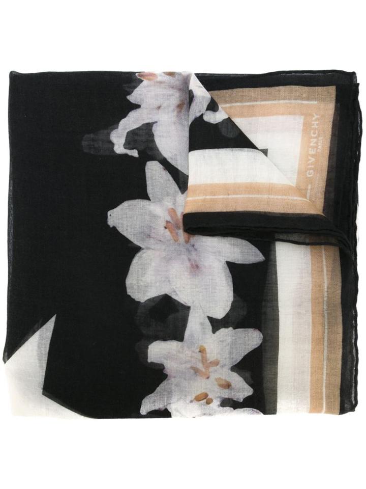 Givenchy Lilly Print Scarf