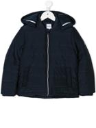 Boss Kids Quilted Padded Jacket - Blue