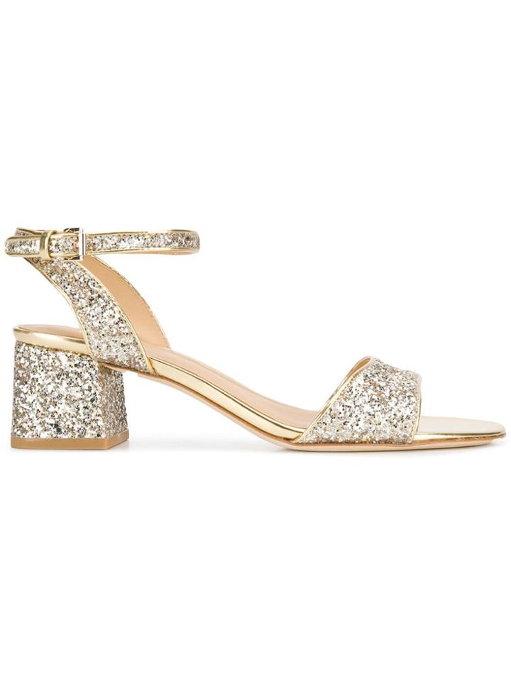 Ash Iris Glitter Sandals - Gold