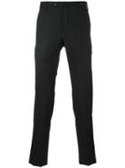 Pt01 Slim Fit Trousers, Men's, Size: 48, Grey, Virgin Wool/polyester/spandex/elastane
