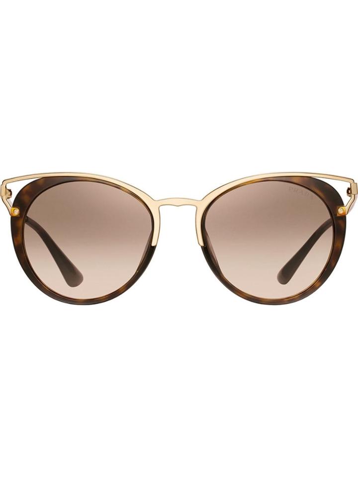 Prada Eyewear Prada Cinéma Sunglasses - Neutrals