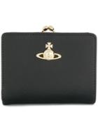 Vivienne Westwood Logo Plaque Classic Wallet - Black
