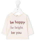Babe And Tess - Be Happy Print T-shirt - Kids - Cotton - 3 Mth, Nude/neutrals