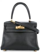 Hermès Pre-owned Kelly 25 2way Gulliver Handbag - Black