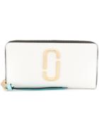 Marc Jacobs Snapshot Continental Wallet - White