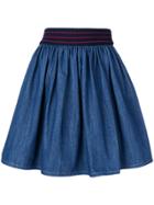 Miu Miu Denim Skirt - Blue