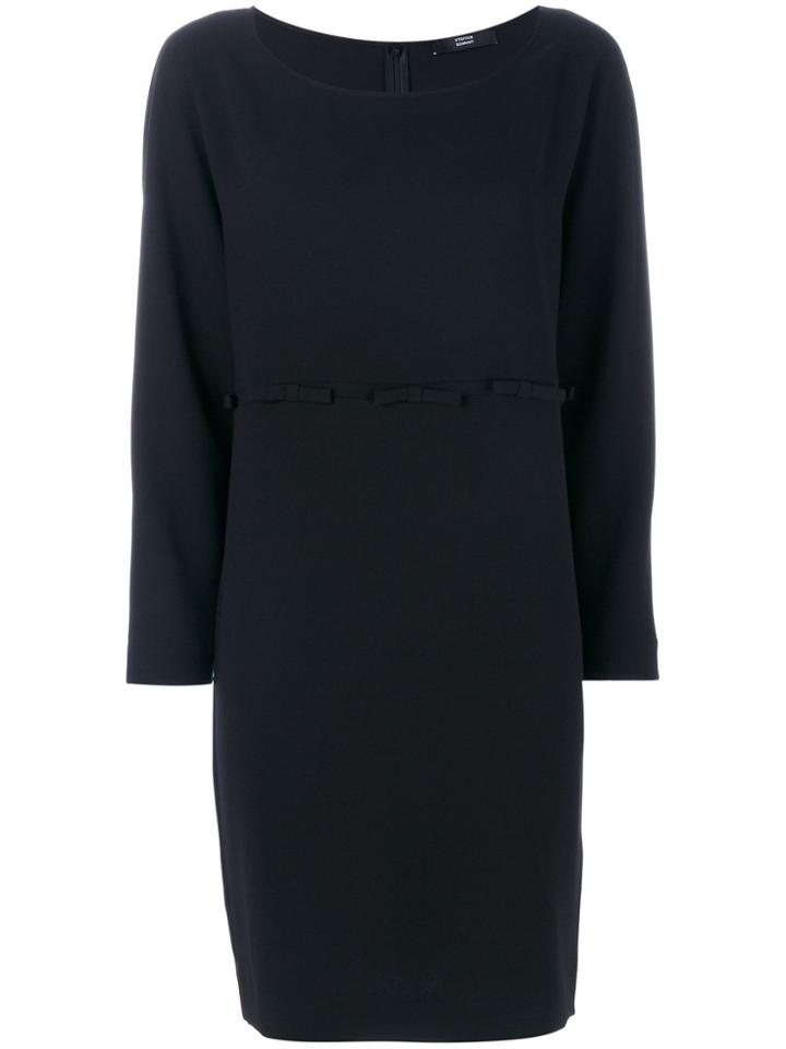 Steffen Schraut Boat Neck Dress - Black