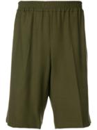 Harmony Paris Elasticated Waist Shorts - Green