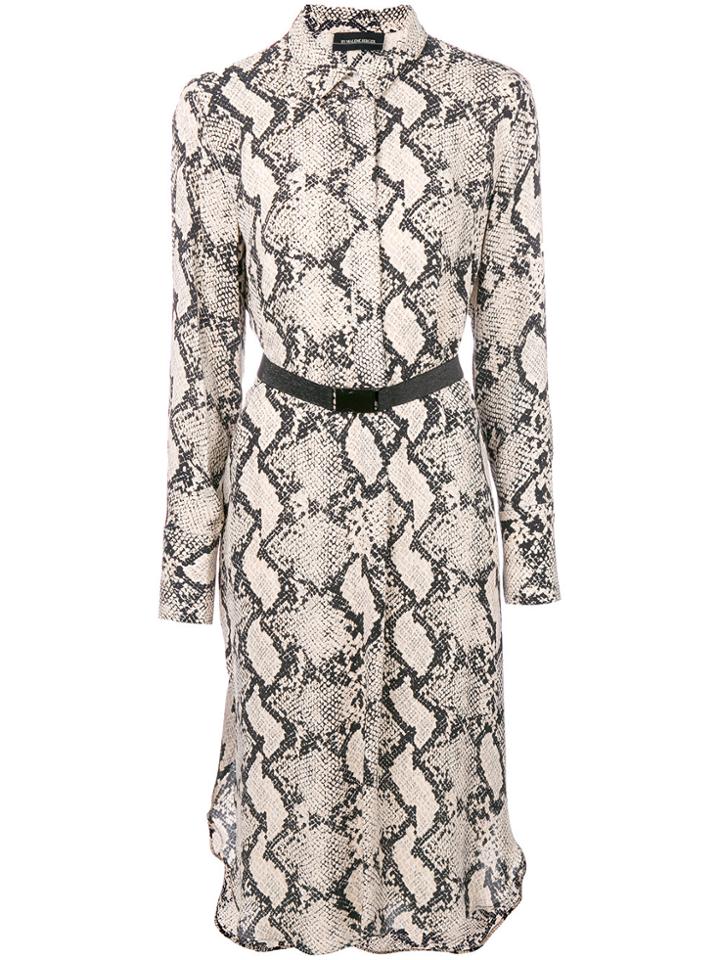 By Malene Birger Snake Pattern Shirt Dress - Nude & Neutrals