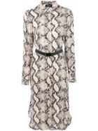 By Malene Birger Snake Pattern Shirt Dress - Nude & Neutrals