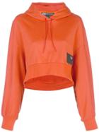 Y-3 X Adidas Stacked Badge Hoodie - Orange