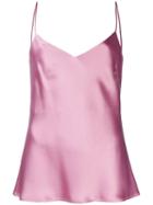 Galvan V-neck Slip Camisole - Pink