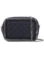 Stella Mccartney - Quilted Falabella Cross-body Bag - Women - Artificial Leather - One Size, Women's, Blue, Artificial Leather