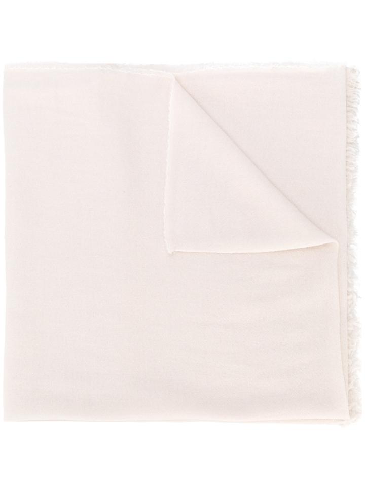 Le Tricot Perugia Long Scarf - Nude & Neutrals