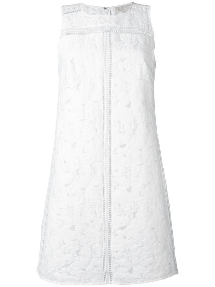 Michael Michael Kors - Broderie Swing Dress - Women - Cotton/polyester - 2, White, Cotton/polyester