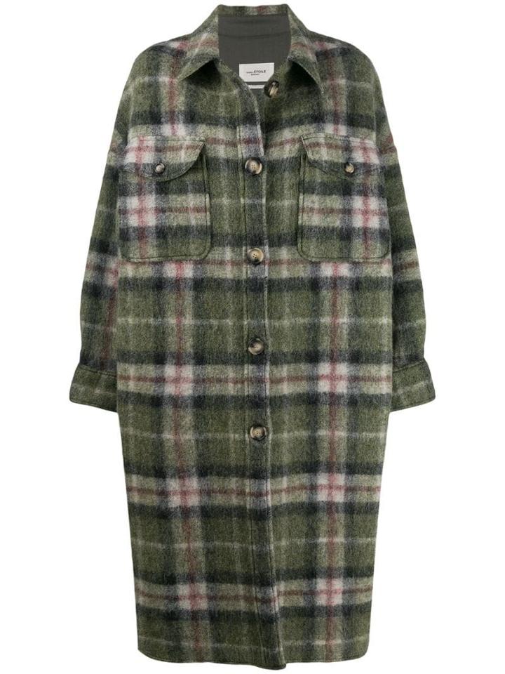 Isabel Marant Étoile Gabrion Coat - Green