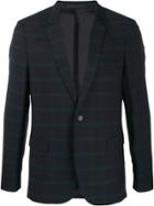 Ps Paul Smith Checked Blazer - Blue