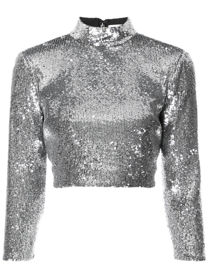 A.l.c. Cropped Sequin Top - Unavailable