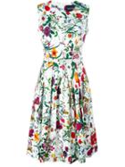 Samantha Sung 'rachel' Floral Dress, Women's, Size: Small, Cotton/spandex/elastane