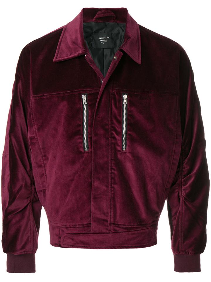 Represent Classic Bomber Jacket - Red