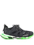 Balenciaga M Track Glow-in-the-dark Sneakers - Black