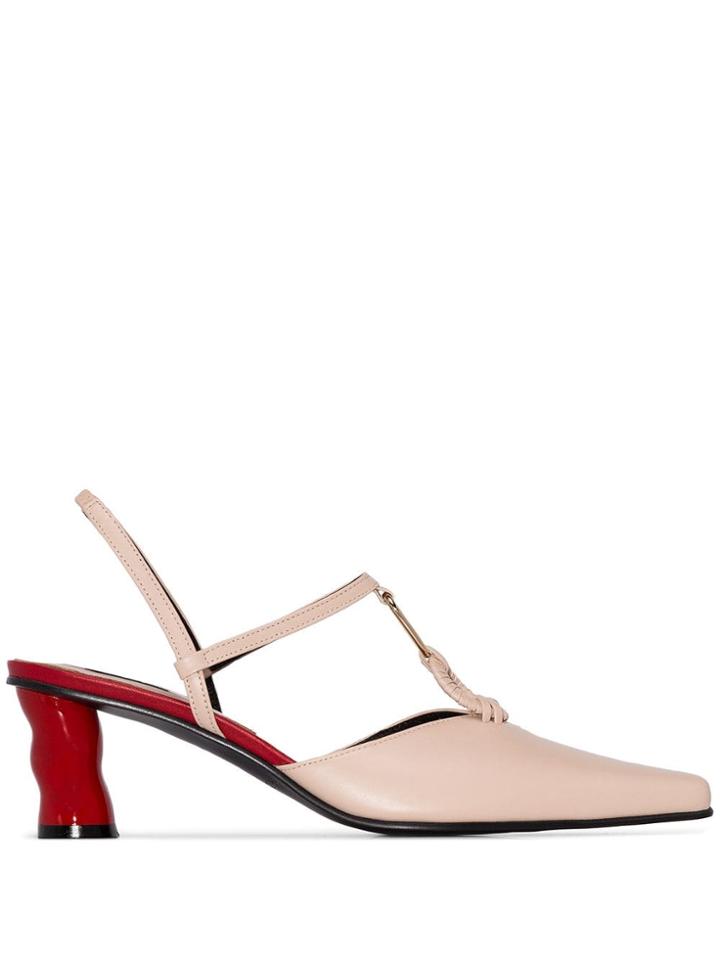 Reike Nen Two-tone 60mm Pumps - Neutrals