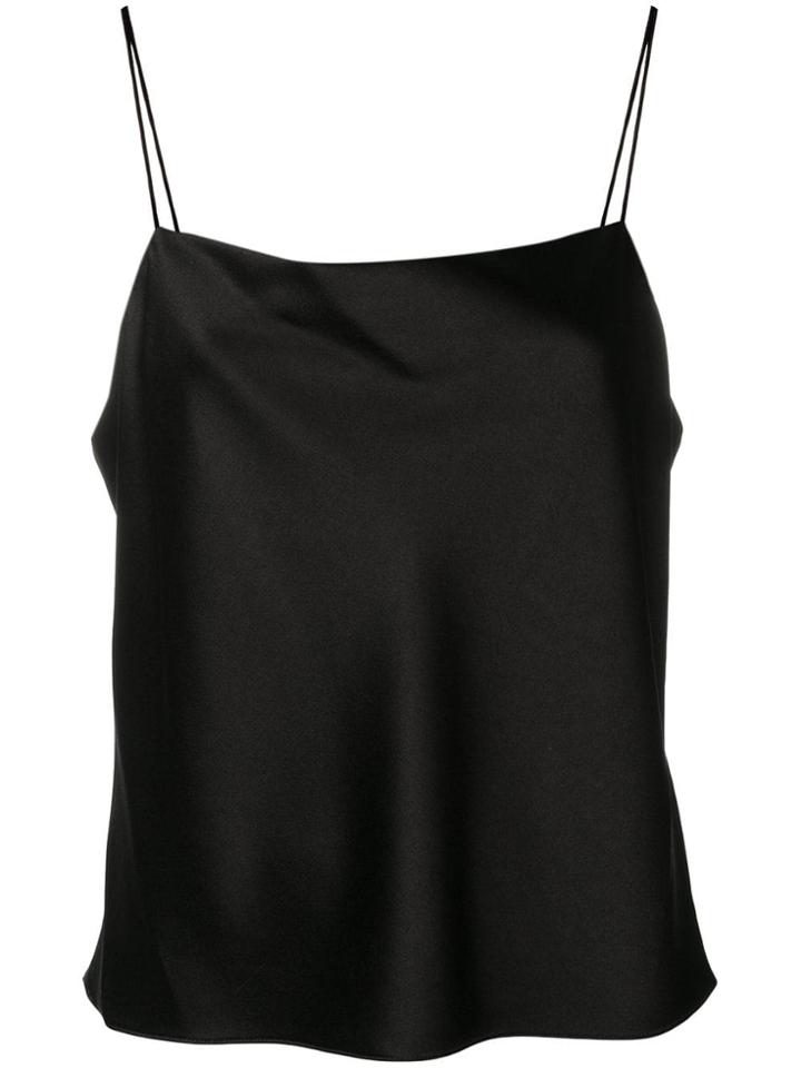 Alice+olivia Spaghetti Strap Vest Top - Black