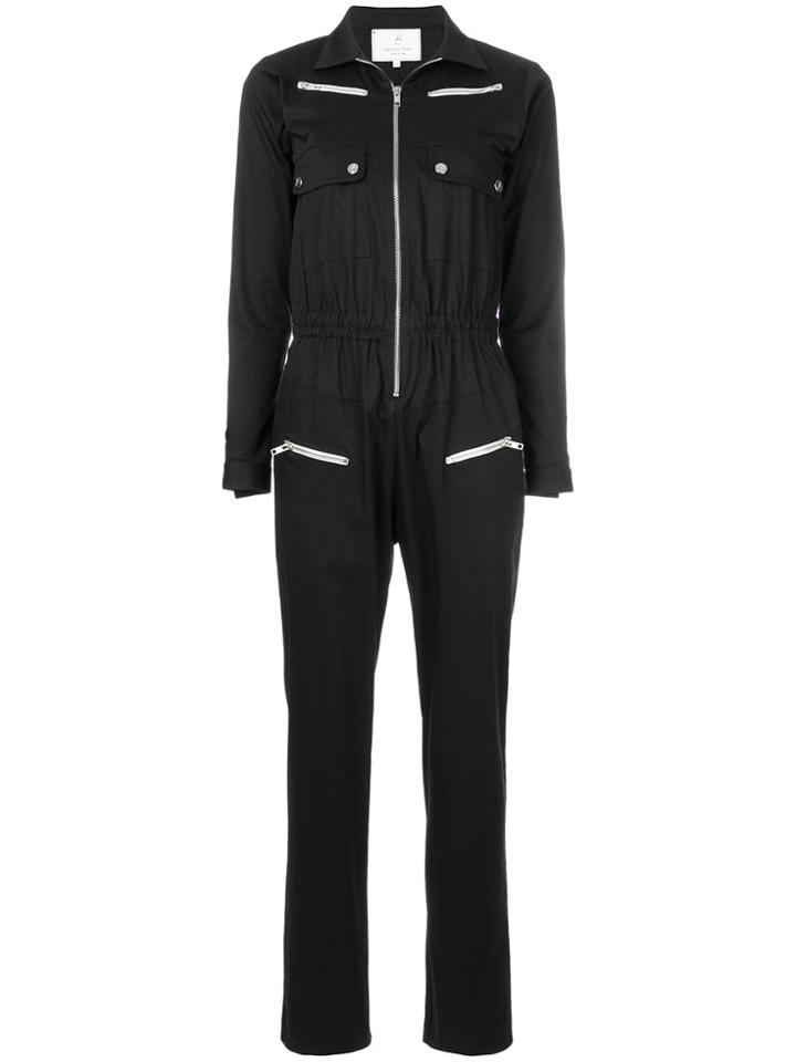 Carolina Ritzler Denim Jumpsuit - Blue