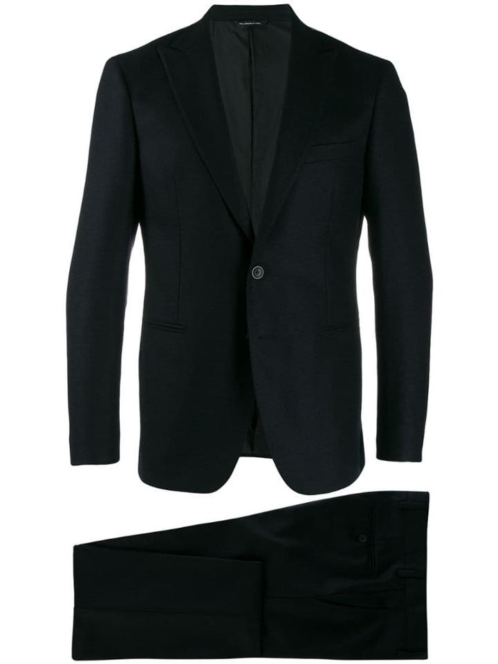 Tonello Minimal Trouser Suit - Black