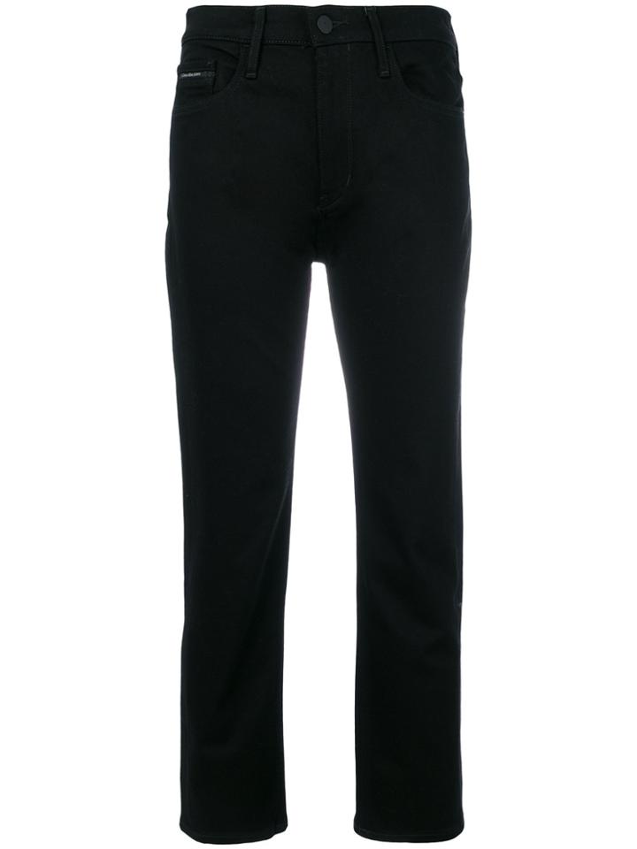 Calvin Klein Jeans Straight Tapered Jeans - Black